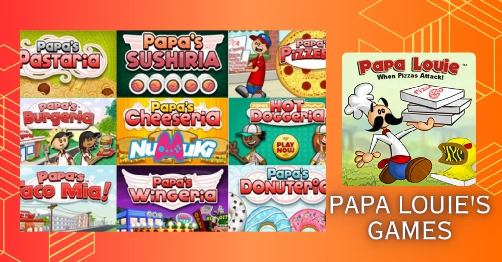 Papa Louie's Games